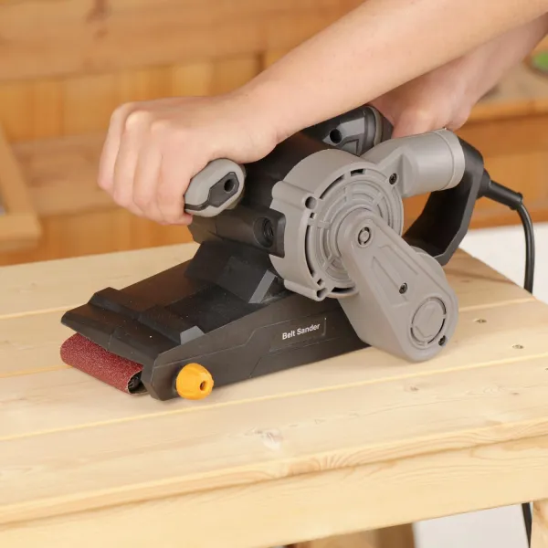 3×21-Inch Belt Sander,8 Amp Variable-speed 170-380RPM 12 Pcs Belts
