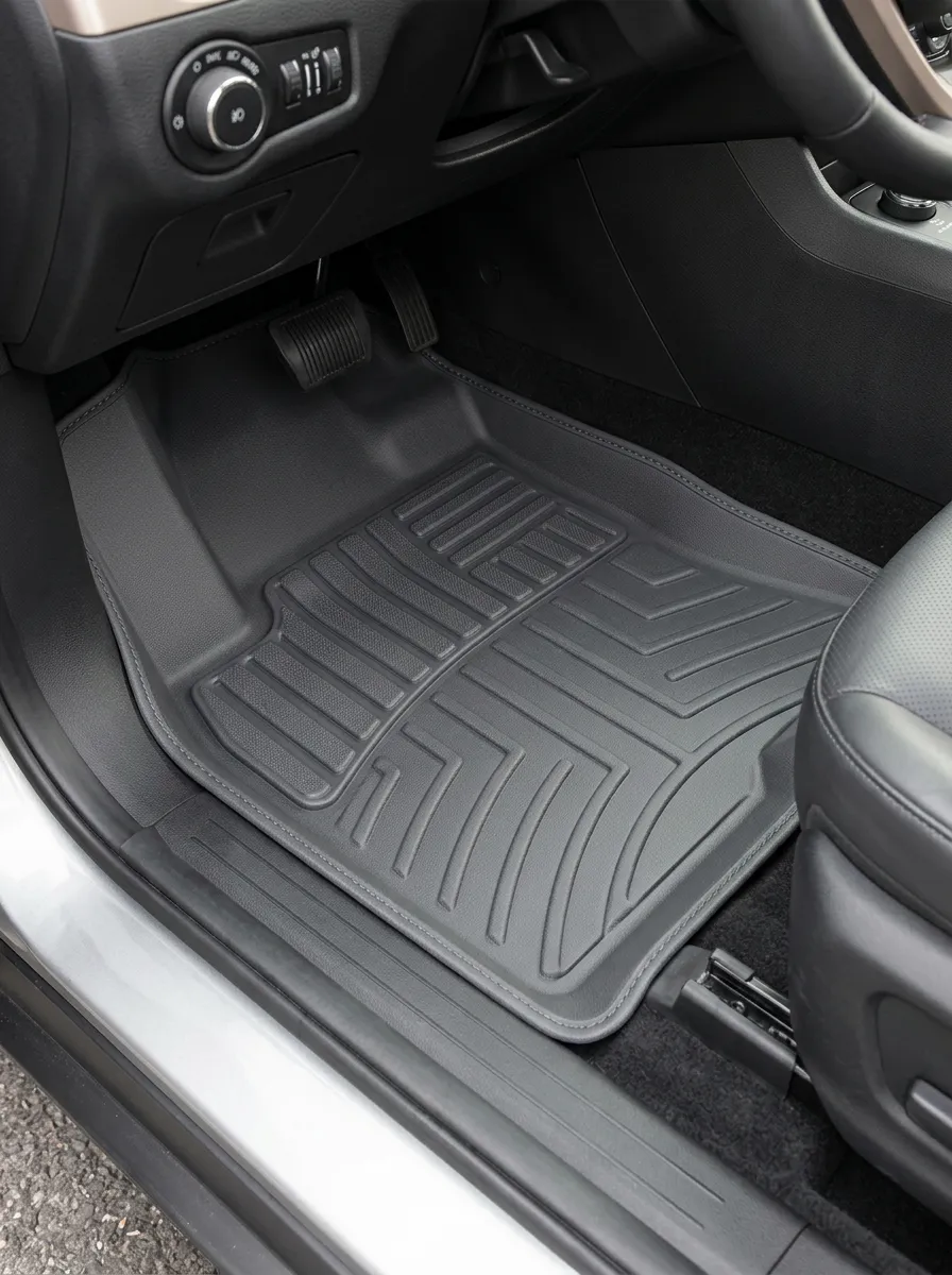Textured Surface Heavy-Duty Style Car Floor Mat