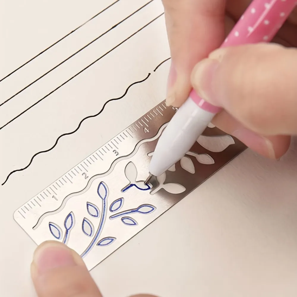 Birdcage Metal Bookmark Ruler