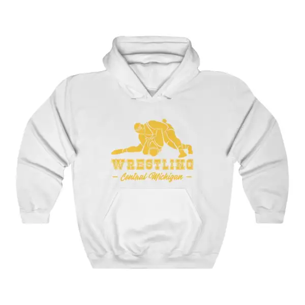 Everyday Bold Print Wrestling Graphic Pullover Hoodie