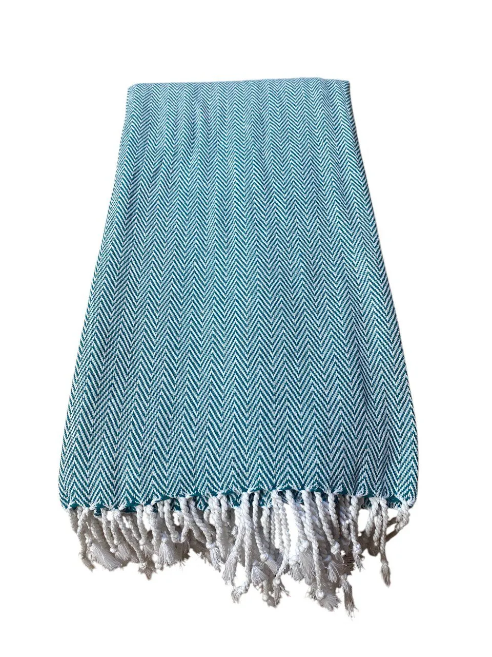 Fringed Cotton Oversized Towel