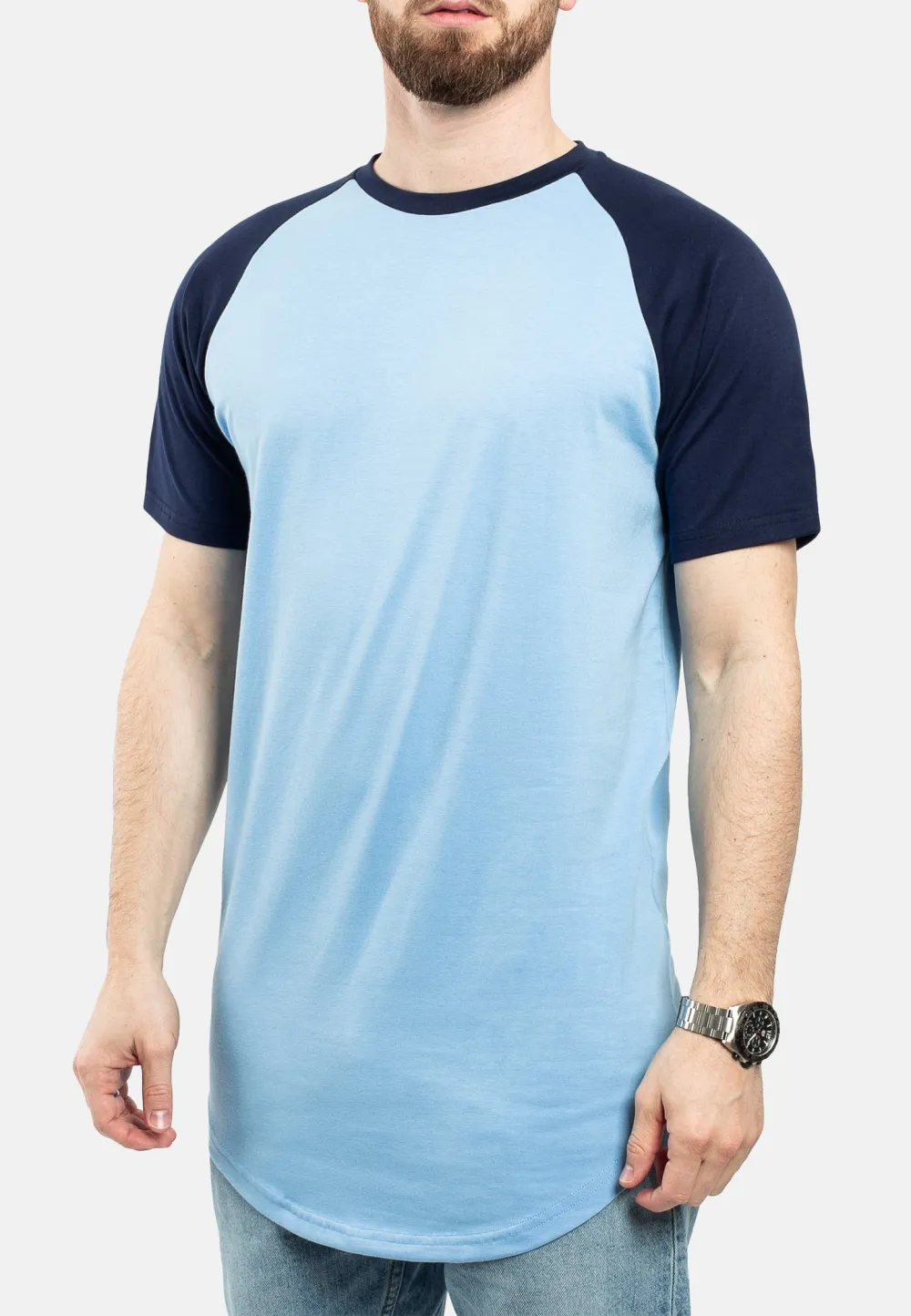 Casual Baseball Short Sleeve Tee