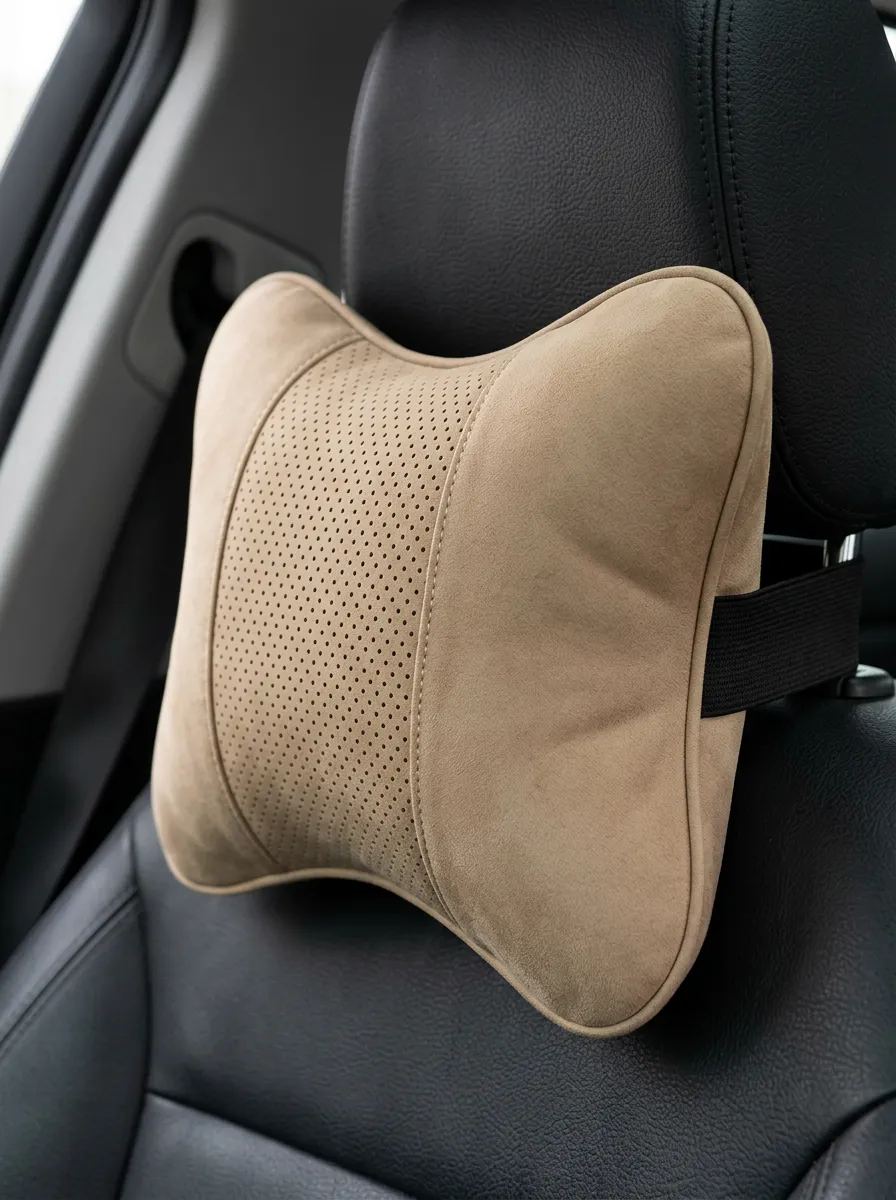 Modern Geometric Car Neck Support Pillow