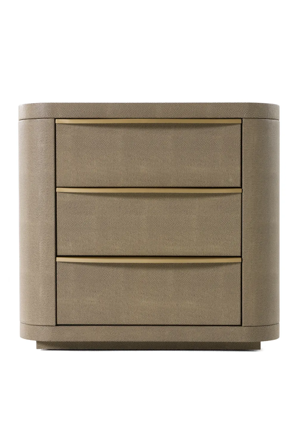 Textured Shagreen Drawer Nightstand