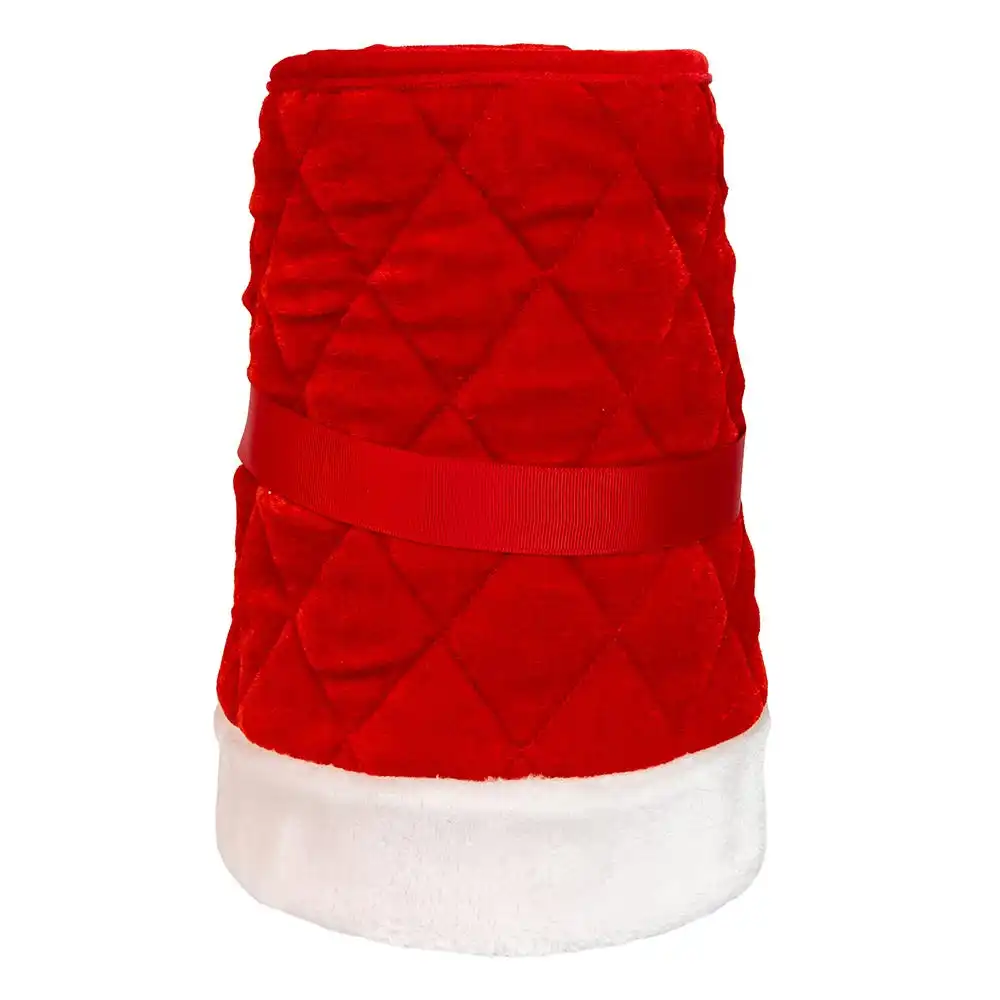 Quilted Velvet Tree Collar