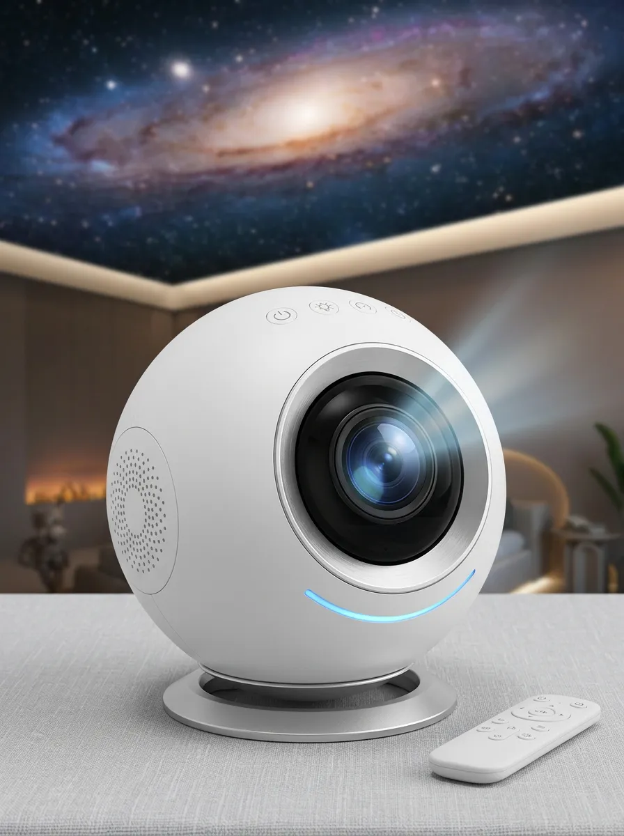 Portable Galaxy Projector Night Light