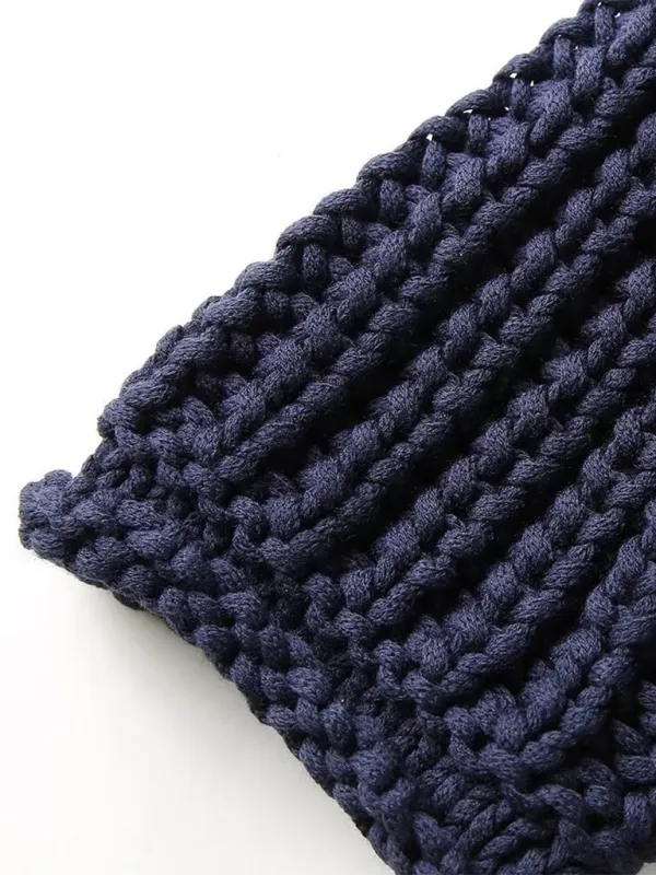 Knit Pocketed Jacket