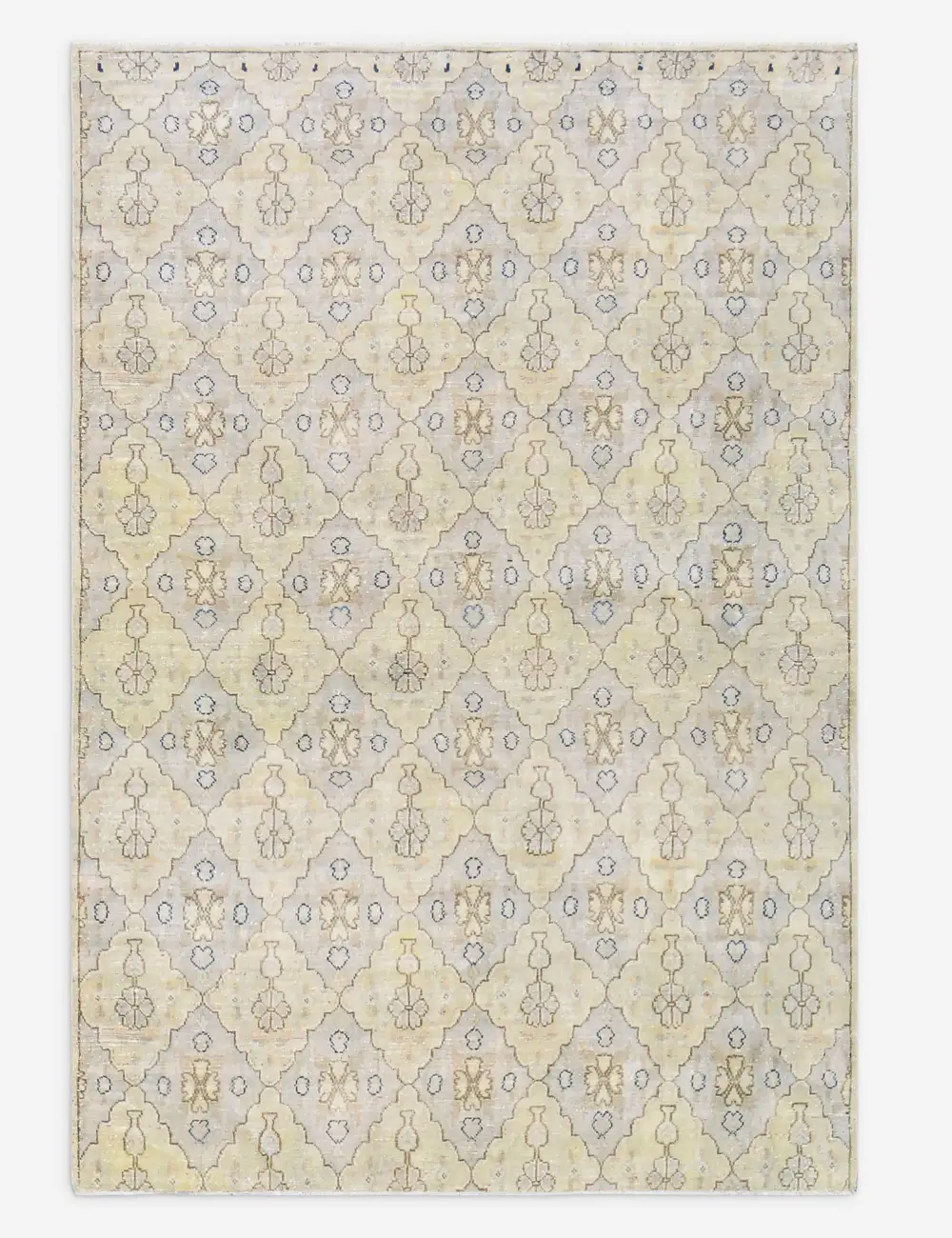 Rich Distinctive Warm Turkish Inspired Hand Knotted Wool Area Rug