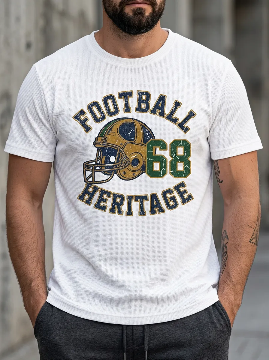 Men's Gridiron Helmet Heritage T-Shirt