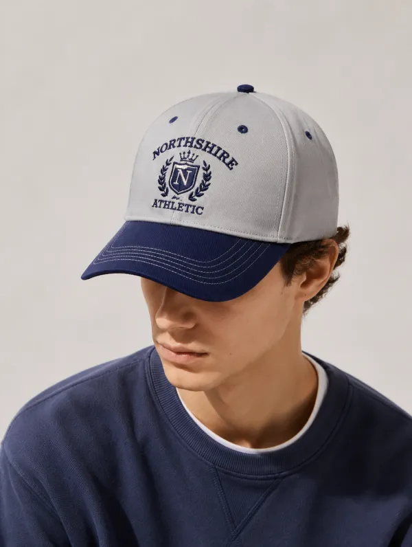 Unisex Northshire Athletic Shield Logo Embroidered Baseball Cap
