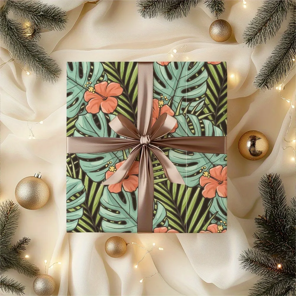 Monstera Floral Wrap