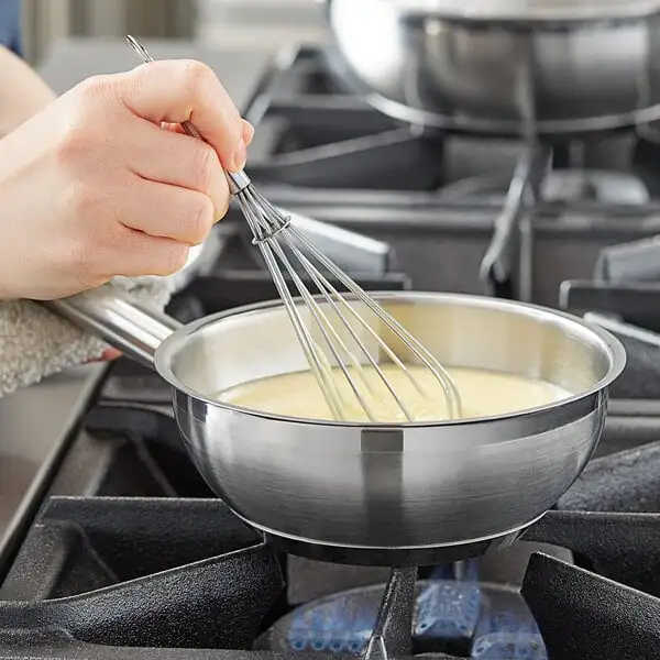 Stainless Steel Saucier Pan Butter Warmer