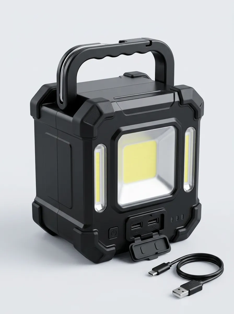 Portable Rechargeable COB Camping Light