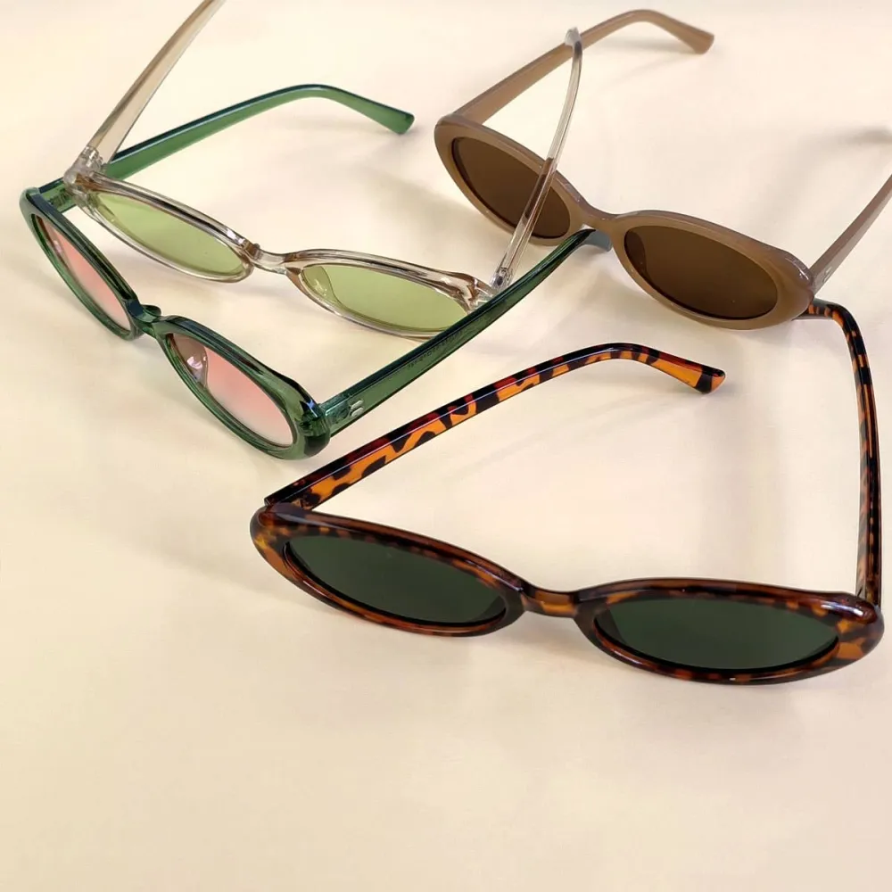 Oval Small Retro Sunglasses
