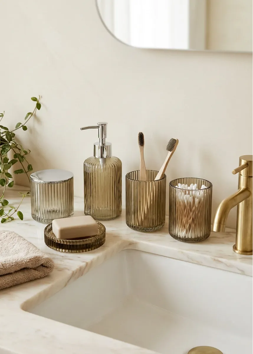 Mist Bathroom Set Amber Of