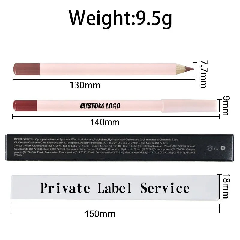 Satin Finish Lip Liner Pencil
