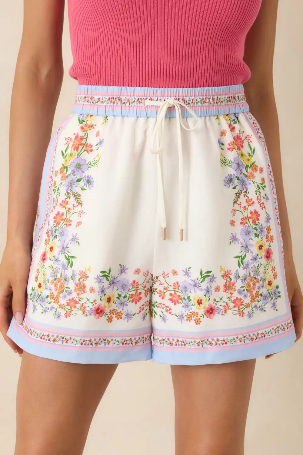 Floral Where Casual Shorts