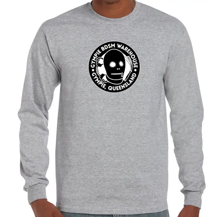 Mask Logo Graphic Longsleeve Shirt