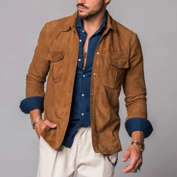 Rugged Pocket Collared Jacket