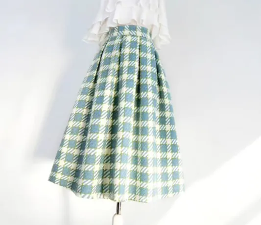 Effortless Daily High Waist Skirt