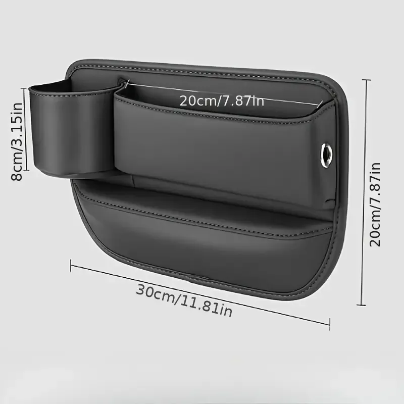 1pc Car Seat Gap Organizer with Cup Holder