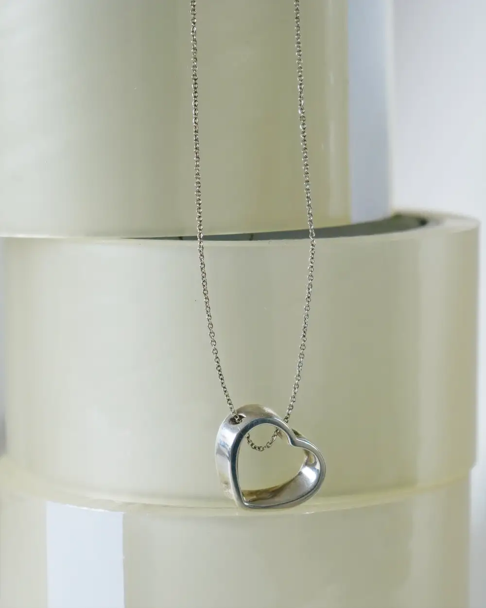 Geometric Heart Necklace