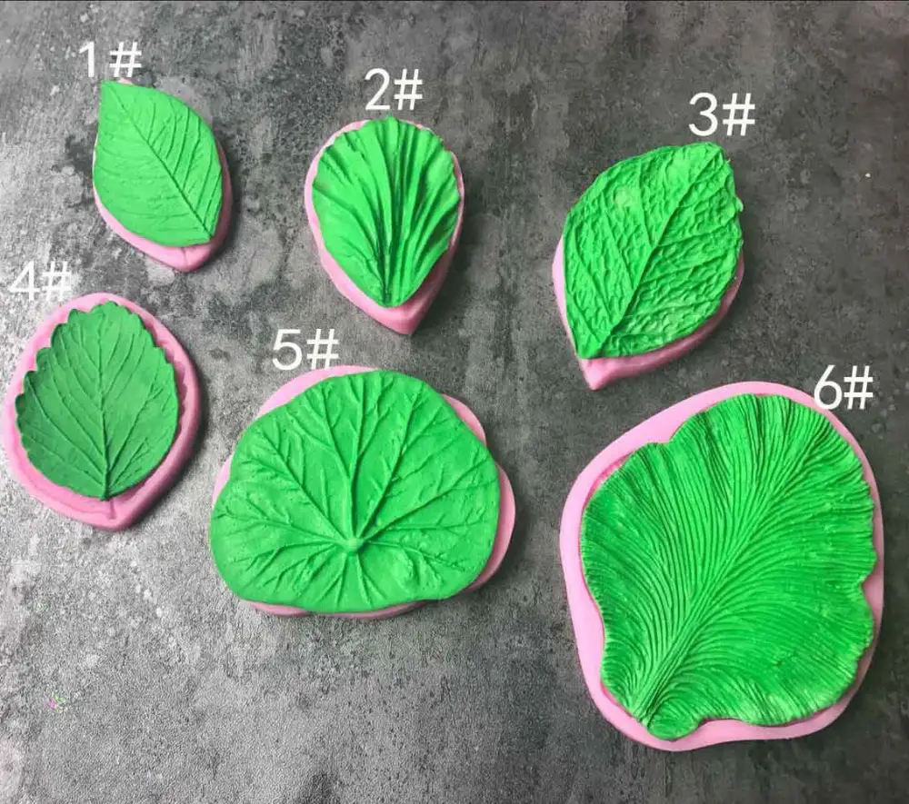 Flat Floral Silicone Baking Mold