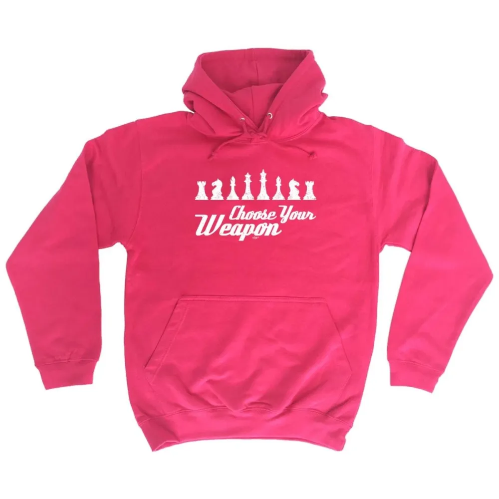 Chess Weapon Graphic Hoodie