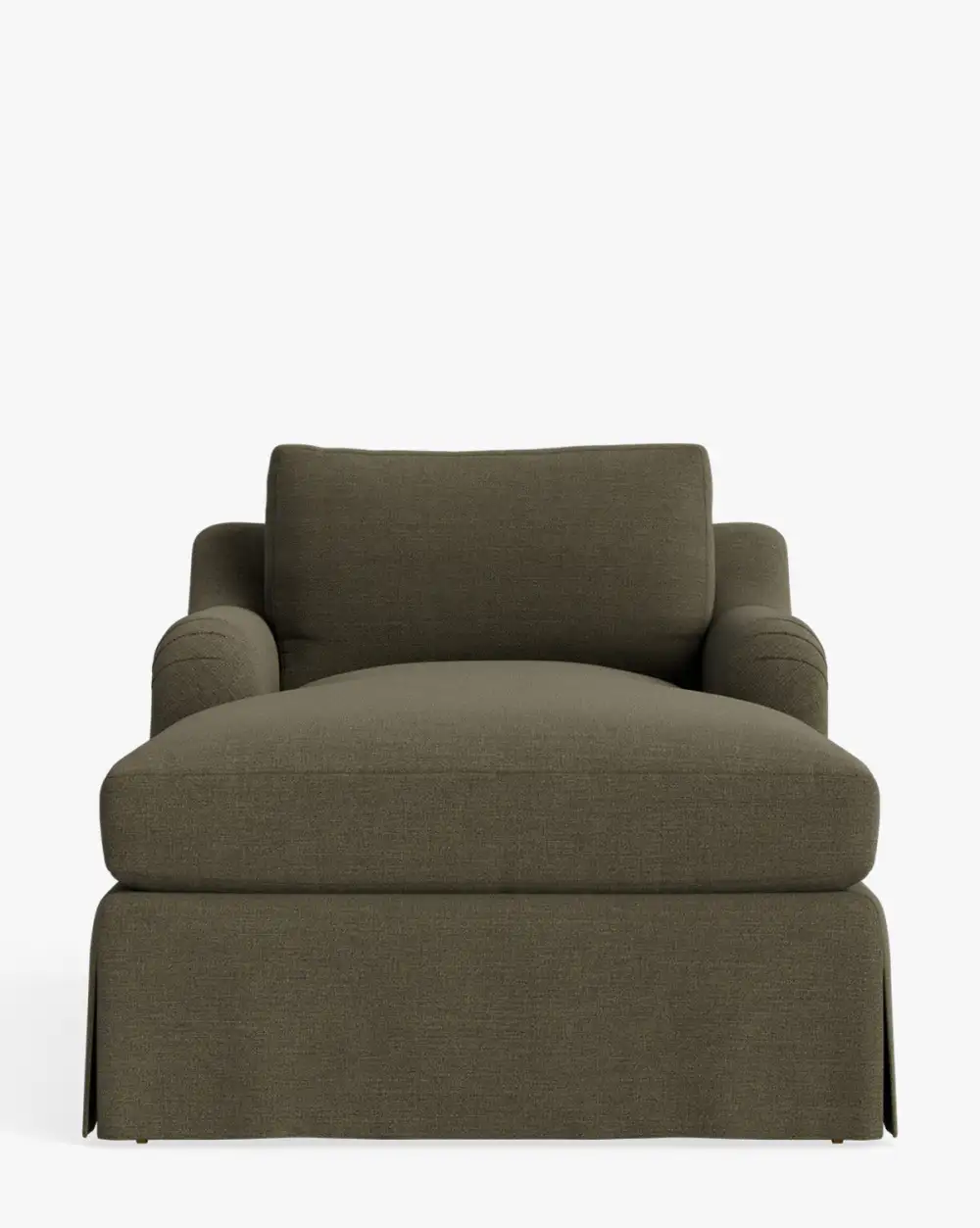 Traditional Wood Chaise