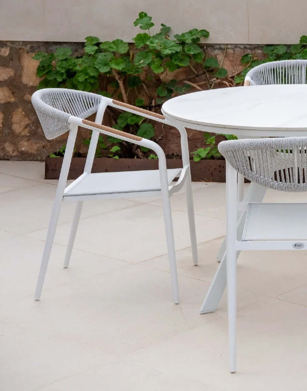 Stackable Aluminum Patio Chair