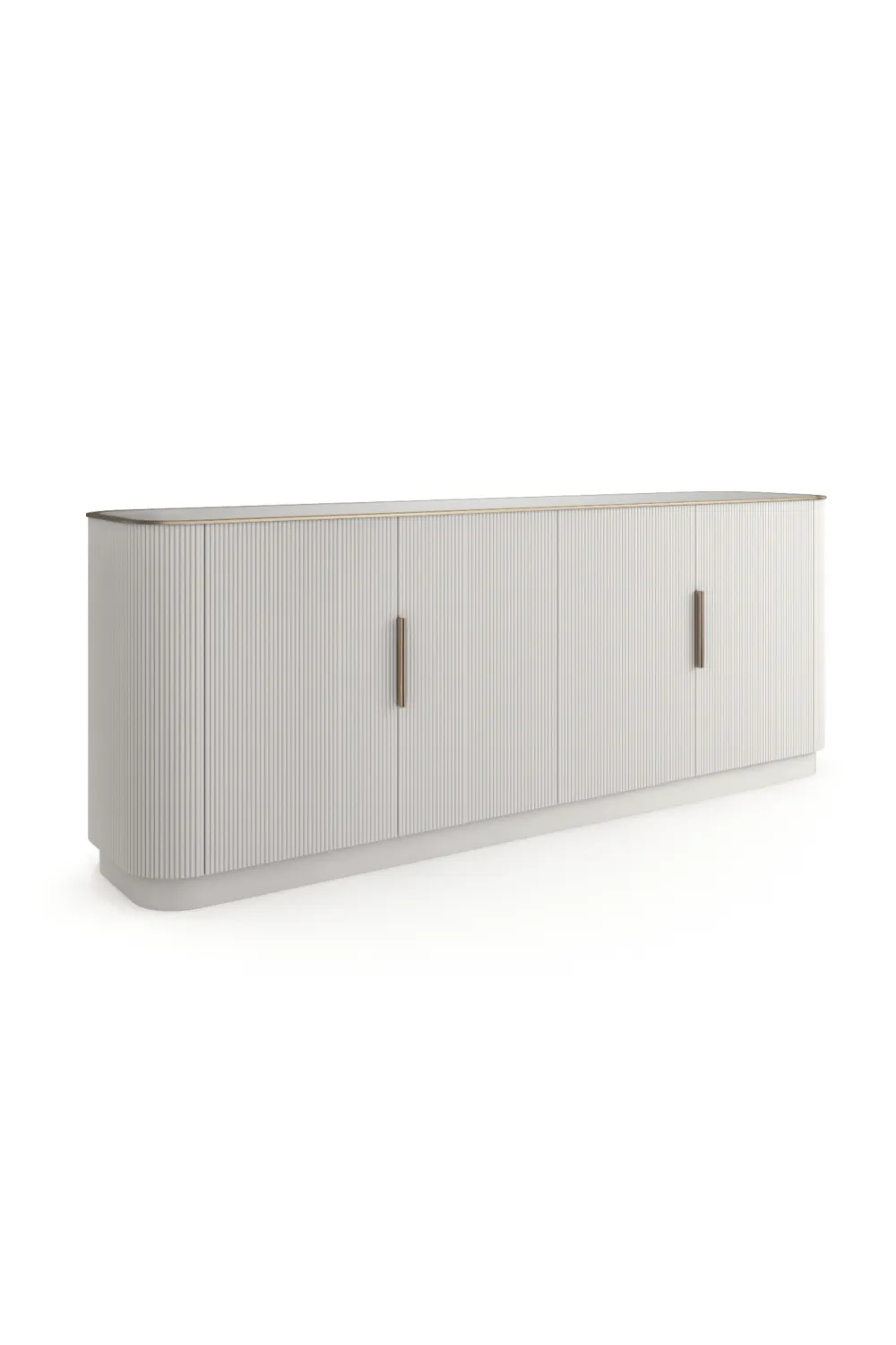 Fluted Fluted Four-Door Sideboard
