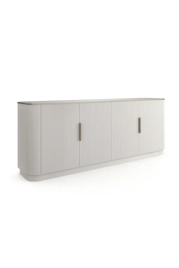 Fluted Fluted Four-Door Sideboard