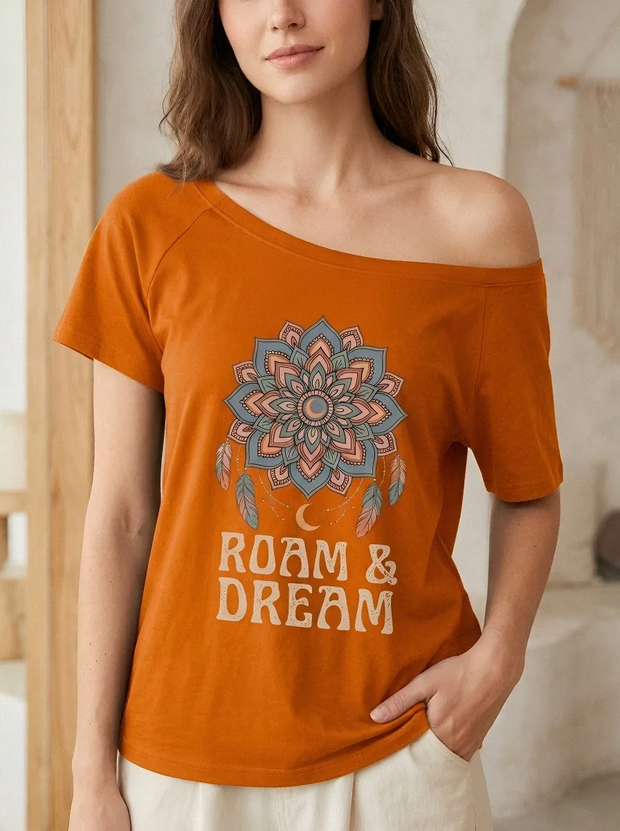 Boho Mandala Dreamcatcher T-Shirt