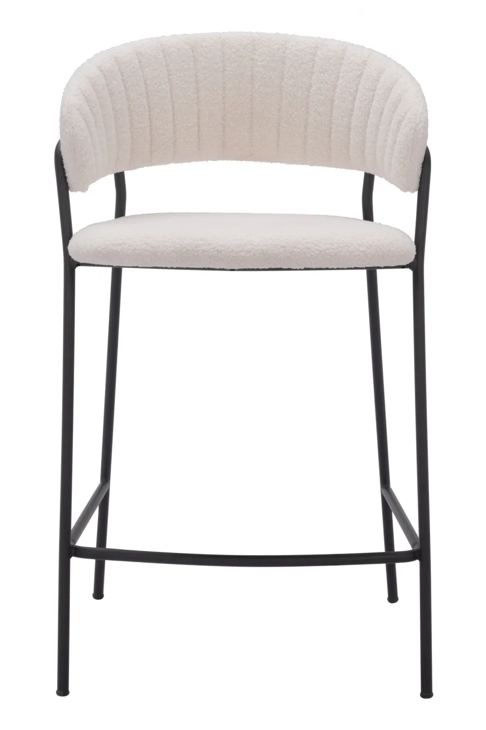 Structured Curved Counter Stool
