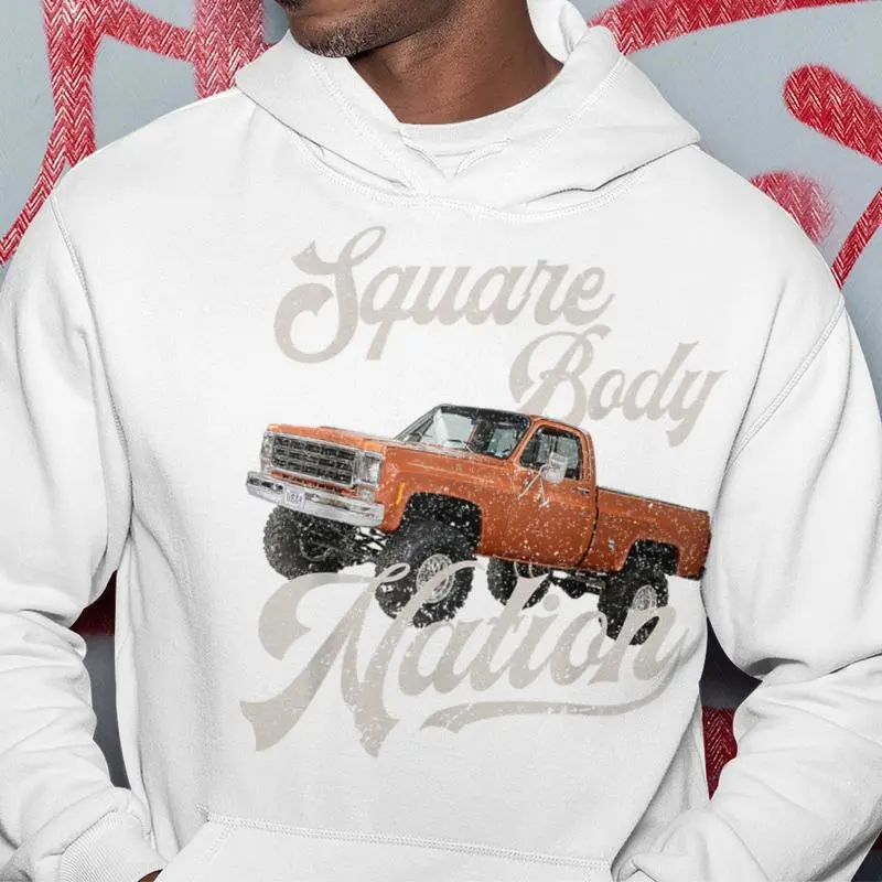 Squarebody Life Classic Pickup Square Body C30 C10 K10 Truck Hoodie