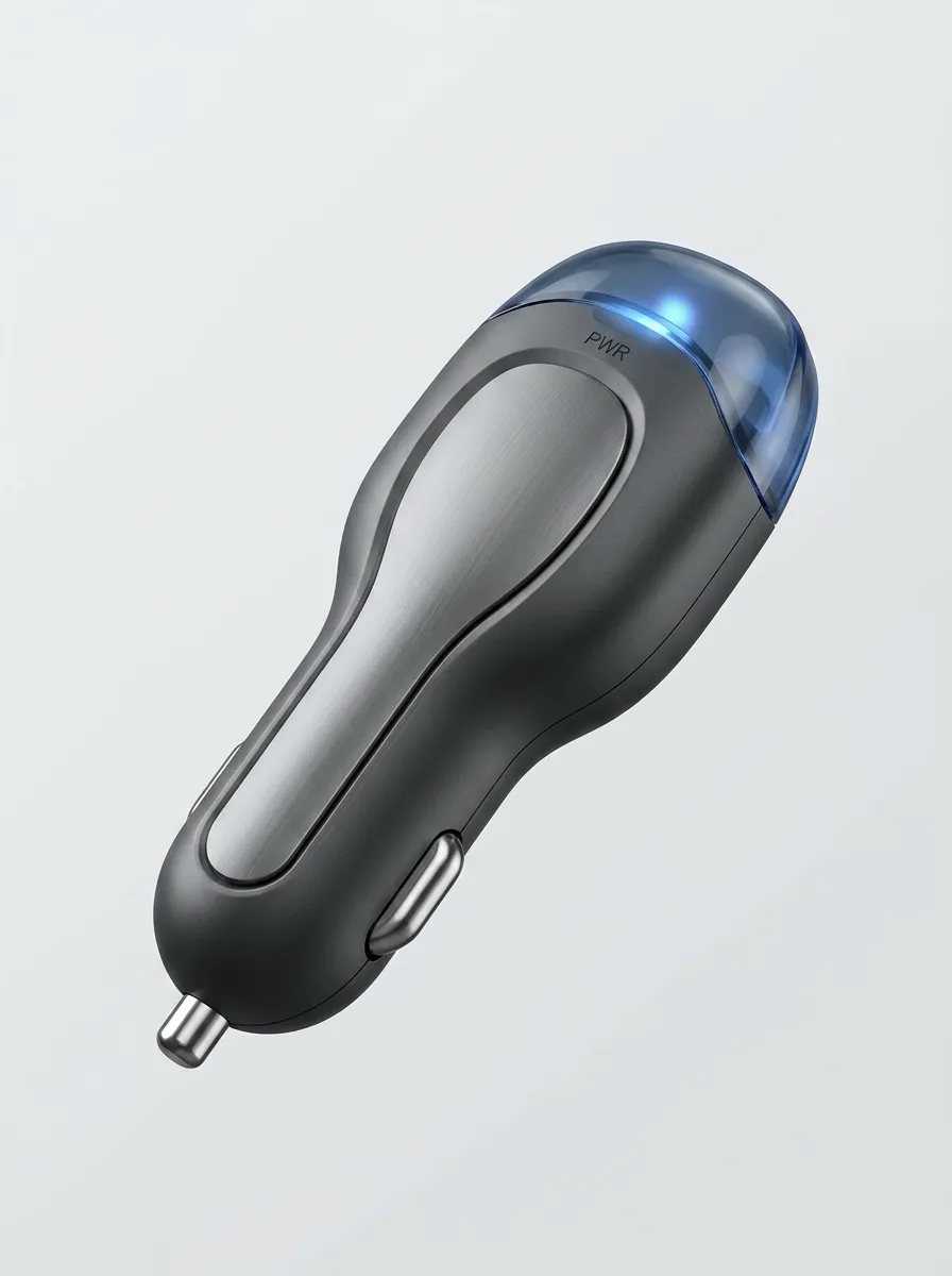 Automotive Fuel Saver Device with Vehicle Power Plug LED Light