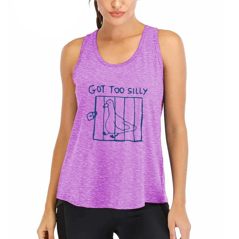 Got Too Silly  Athletic Tank