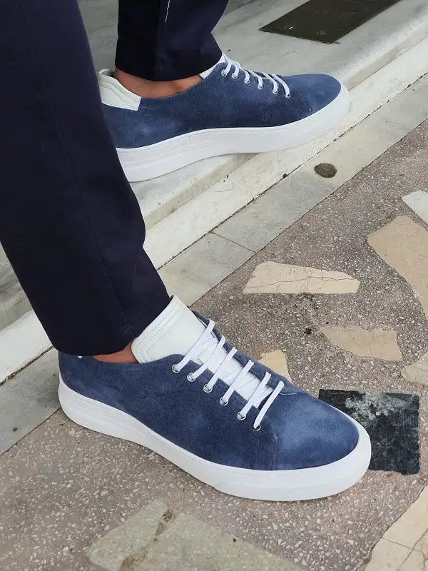 Low-Top Suede Sneakers