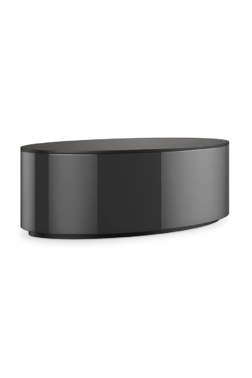 Metal Oval Coffee Table