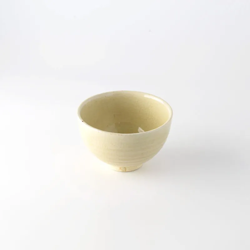 Curved Stoneware Rice Bowl