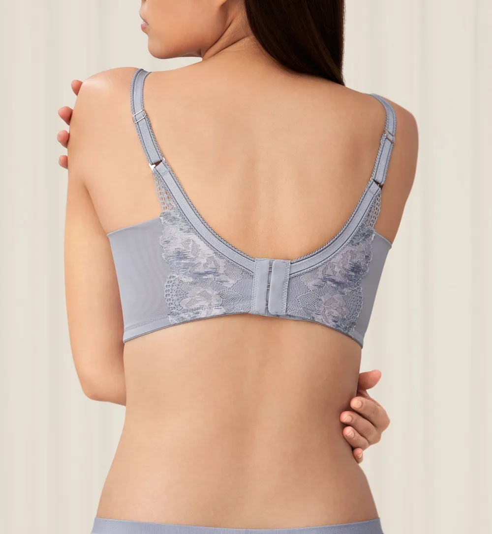 Women's Breathable-Feel Non-Wired Padded Lace Breathable Bra