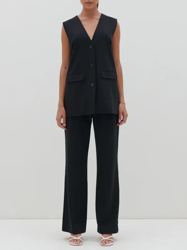 Casual Style Sleeveless Waistcoat