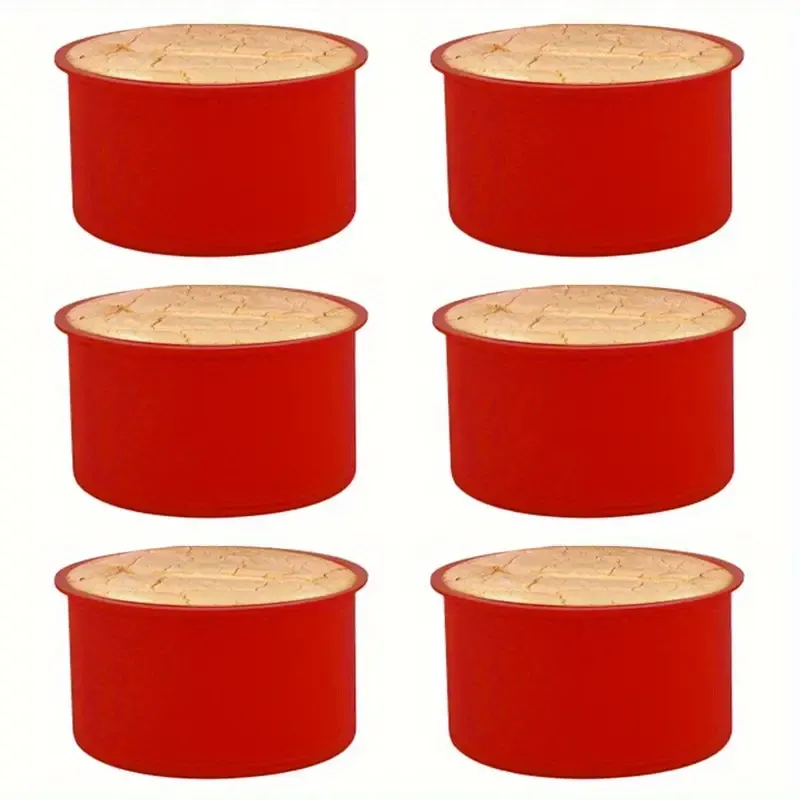 Reusable 4 Inch Round Silicone Cake Pans