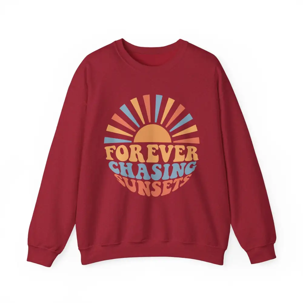 Sunset Chaser Graphic Crewneck Sweatshirt