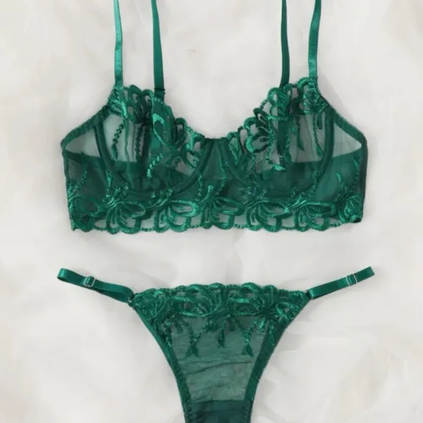 Modern Sheer Lingerie Set