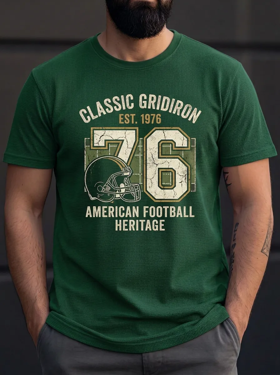 Men's Weekend Gridiron Helmet T-Shirt