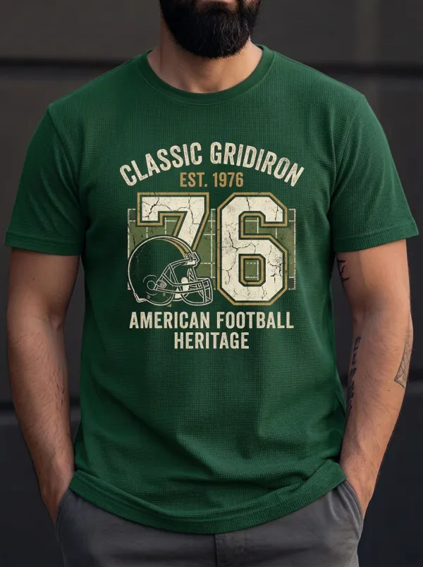 Men's Weekend Gridiron Helmet T-Shirt