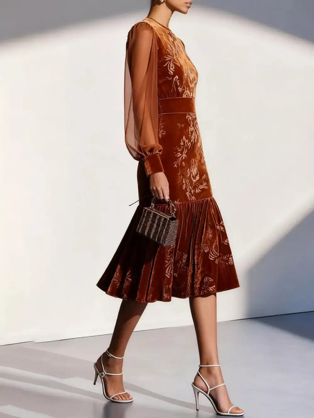 Everyday Floral Midi Dress