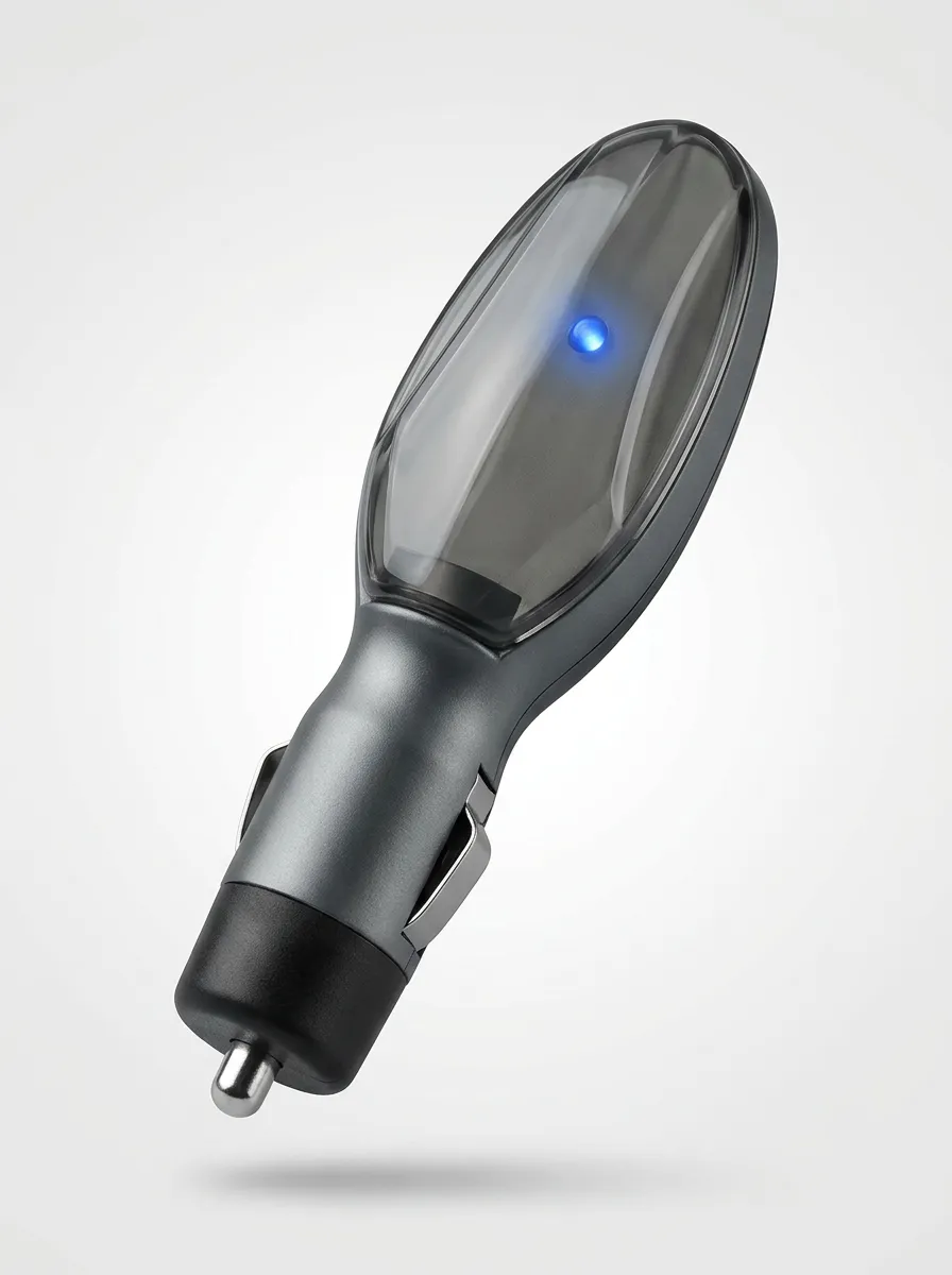LED Indicator Electronic Car Fuel Saver Device for Automotive Plug-In Use