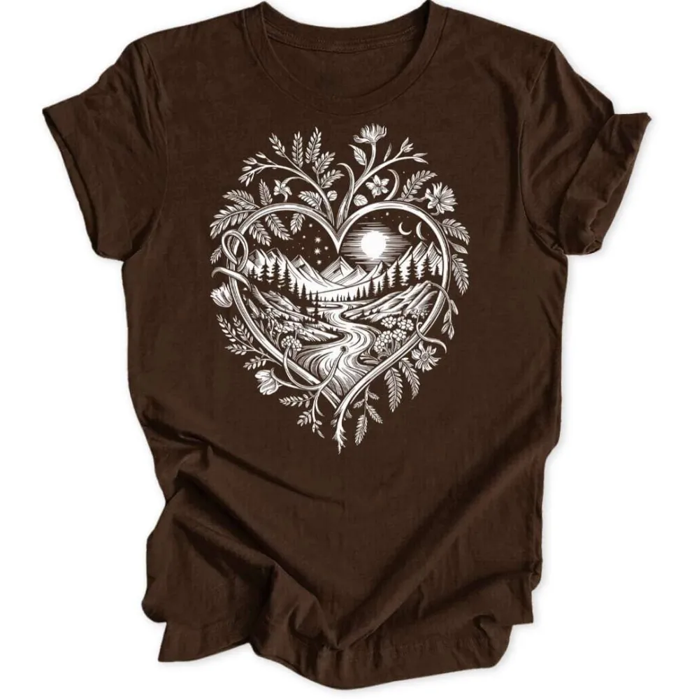 Nature Heart Unisex T-Shirt